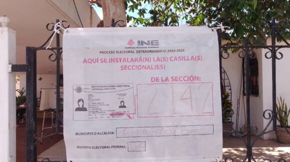Casillas solas predominan en Guasave para votación del Poder Judicial
