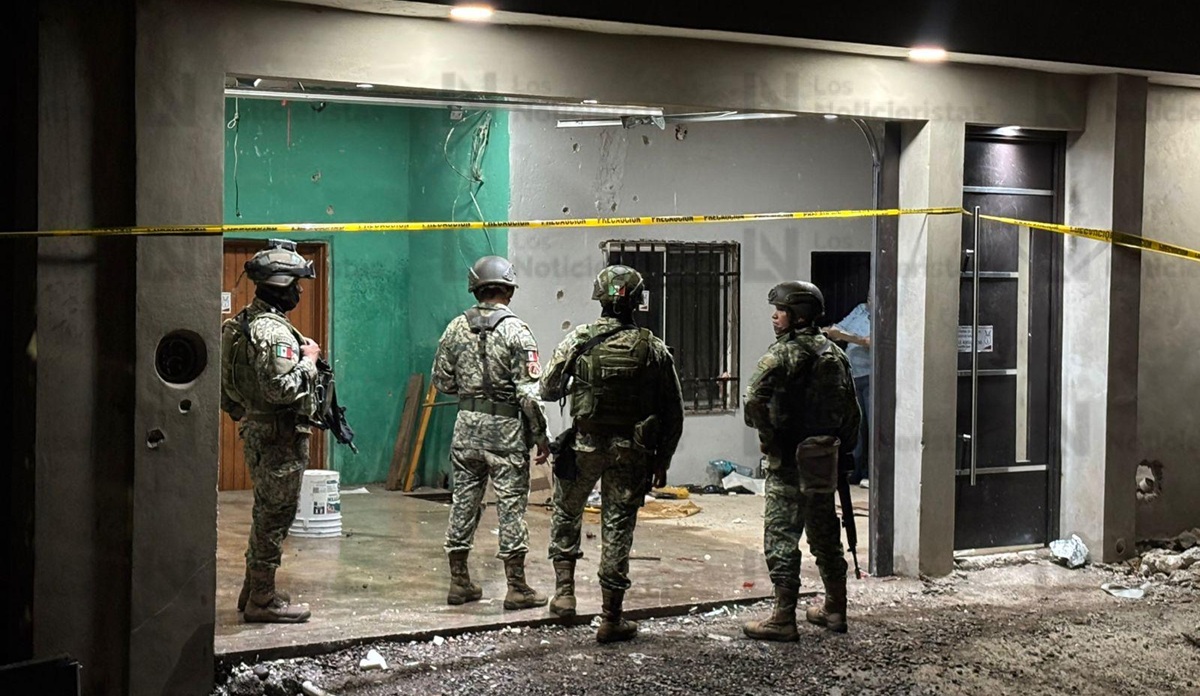 Catean vivienda reventada en Ampliación San Benito, en Culiacán