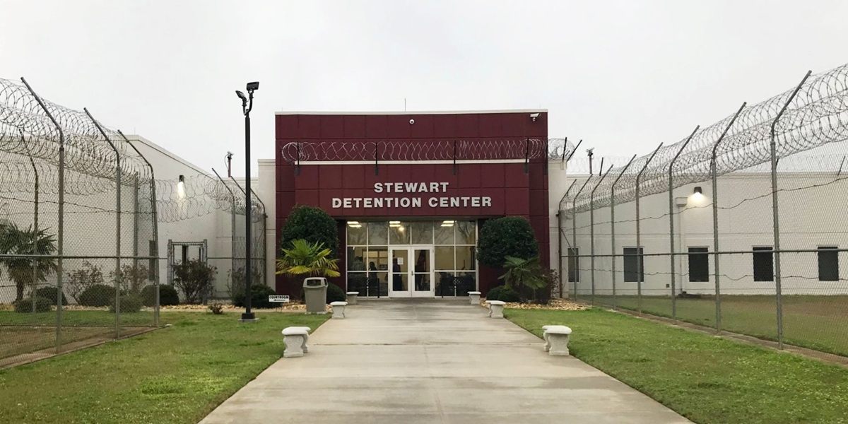 Centro de detención Steward, en Georgia