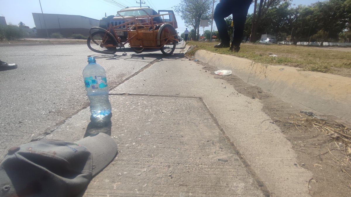 ciclista arrollado en los mochis sin
