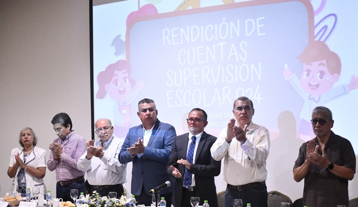 Cierran ciclo en zona escolar 024 en Mazatlán