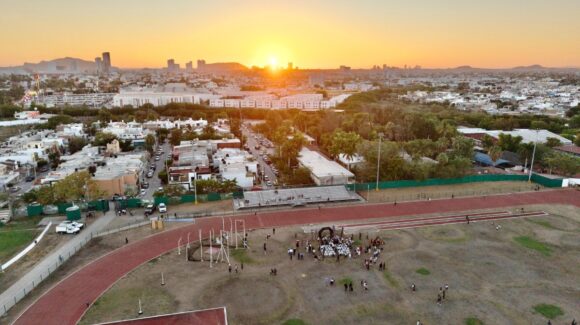 Con 2. 22 MDP, colocarán techumbre en las gradas de la pista de atletismo de la Unidad Benito Juárez, en Mazatlán