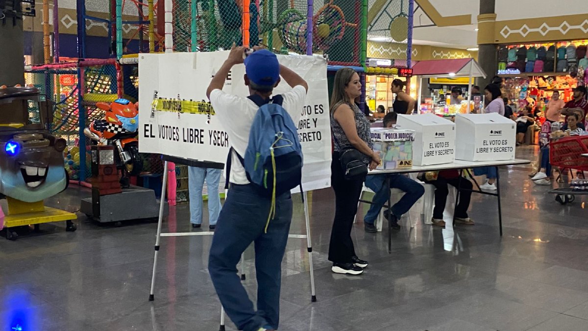 Concluye jornada electoral en casilla especial de Ley de Mar, en Mazatlán