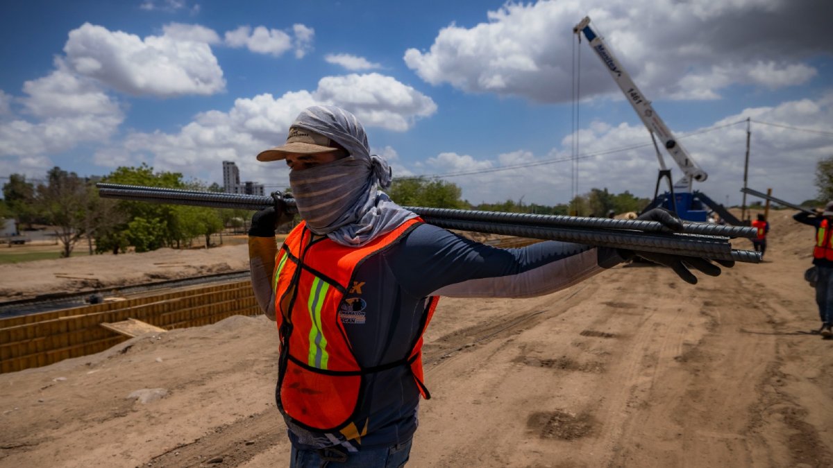 construcción del Malecón Margen Izquierdo en Culiacán