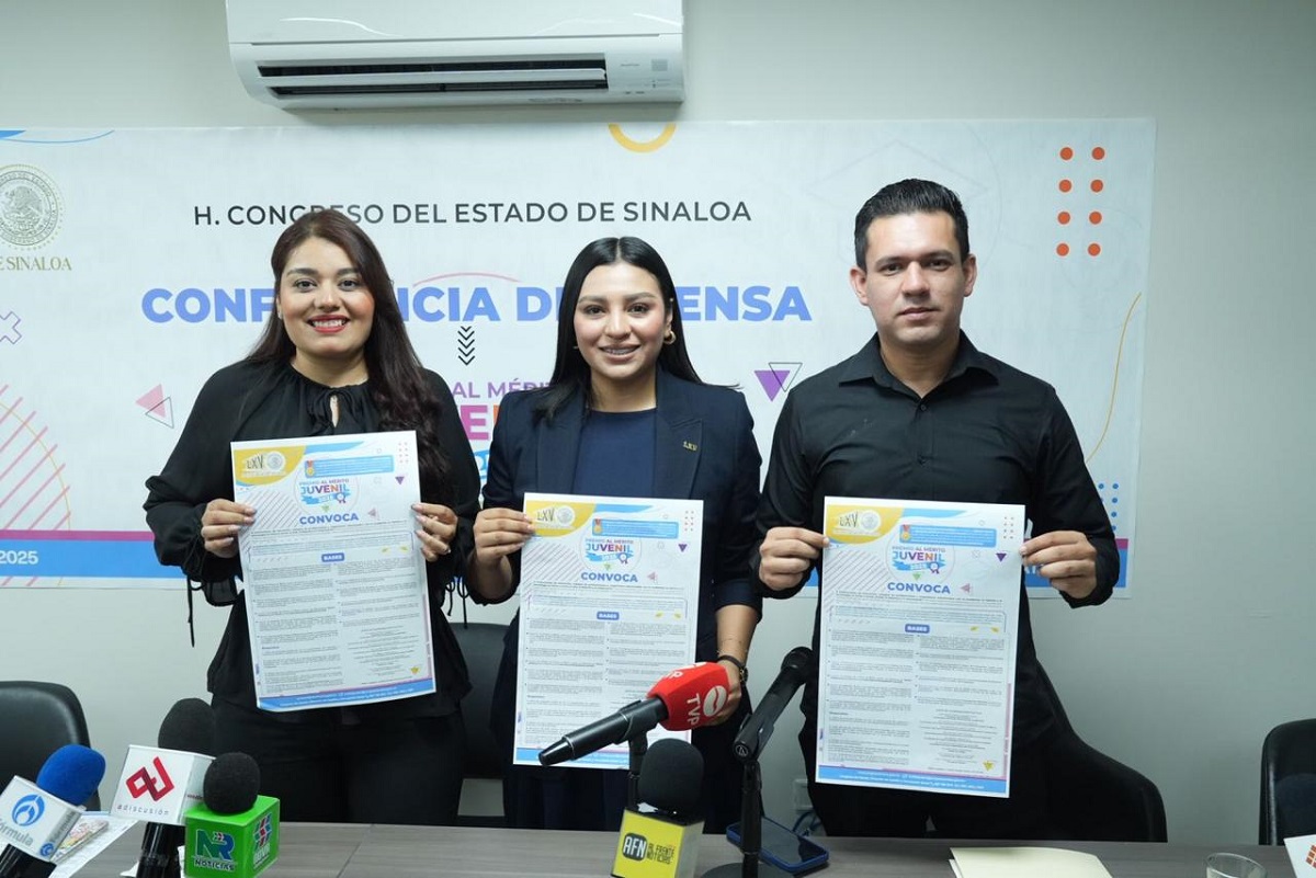 ¿Conoces algún joven ejemplar? El Congreso de Sinaloa abre convocatoria al Premio al Mérito Juvenil 2025