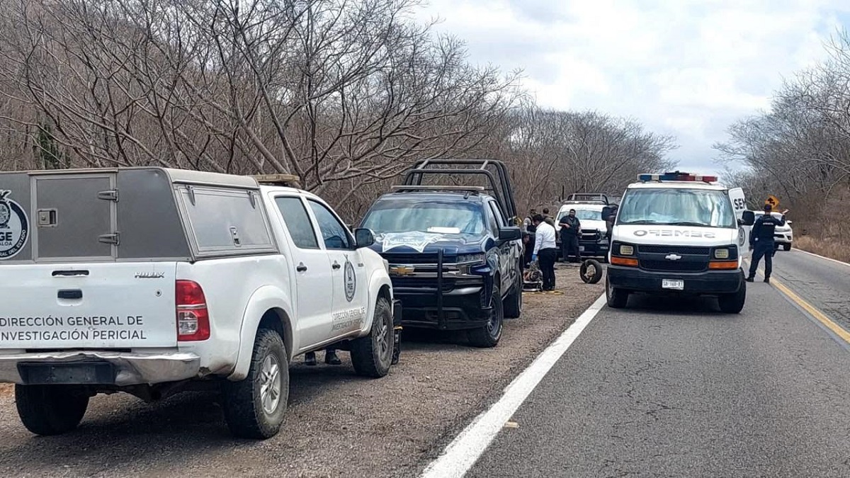 Encuentran cuerpo sin vida sobre la carretera libre Mazatlán-Culiacán