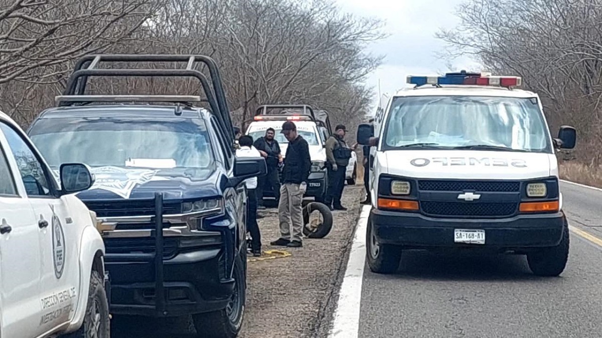 Encuentran cuerpo sin vida sobre la carretera libre Mazatlán-Culiacán