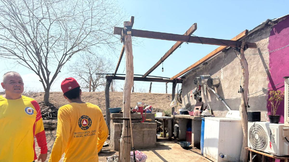 daños en casas por granizada