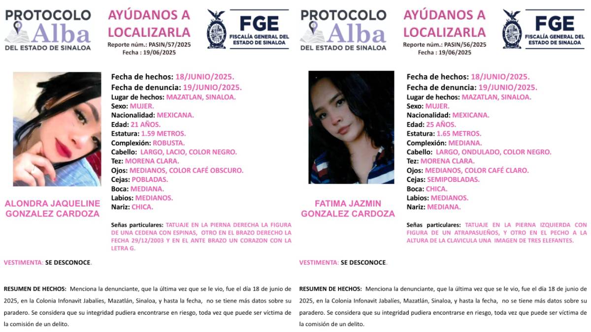 desaparece familia en mazatlan (