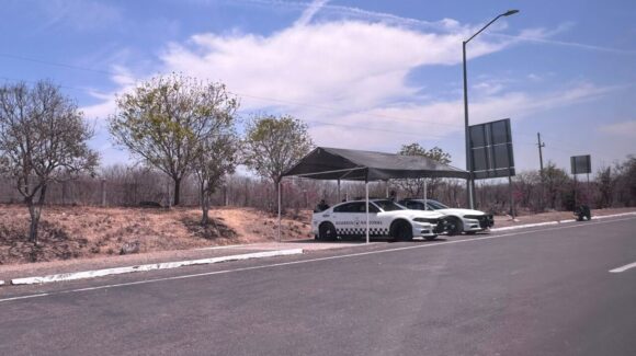 Con helicópteros, drones, y células de inteligencia, combaten el robo de vehículos en la Maxipista Culiacán-Mazatlán