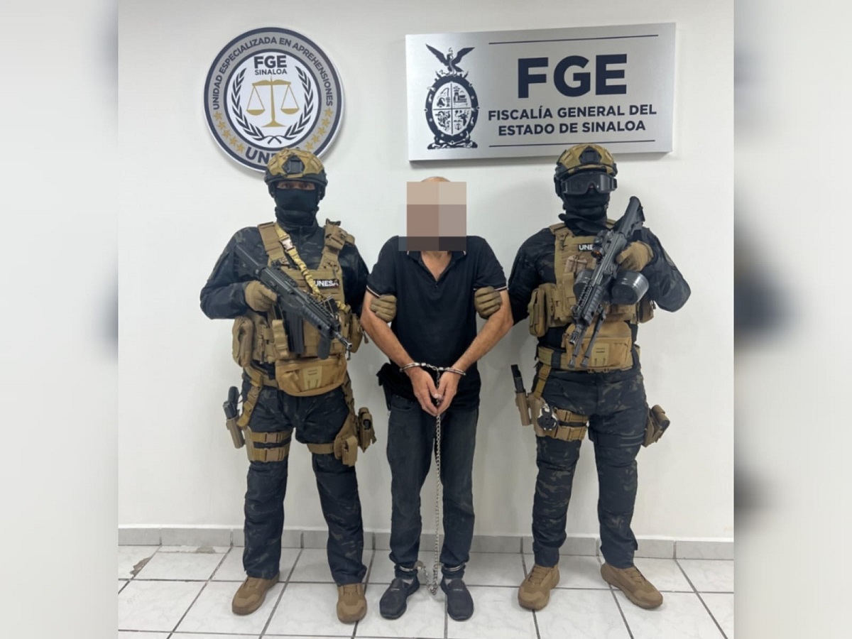 Detienen a Everardo “N” por homicidio doloso en Culiacán ocurrido en mayo