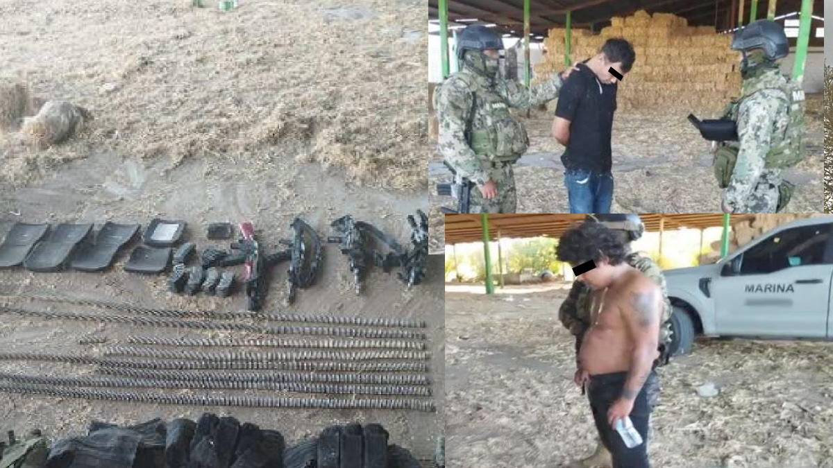 detenidos en navolato con arsenal
