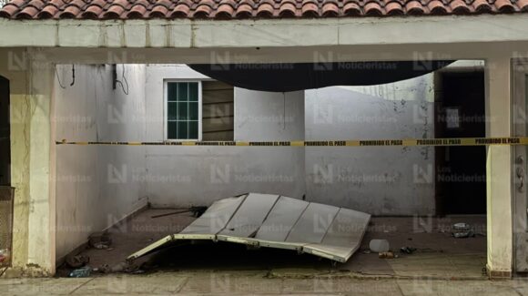 ¡Había vehículos de lujo! Catean vivienda vandalizada en Los Huertos, al norte de Culiacán