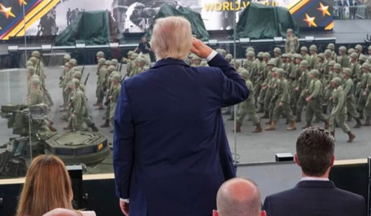 Donald Trump frente al Ejército Norteamericano