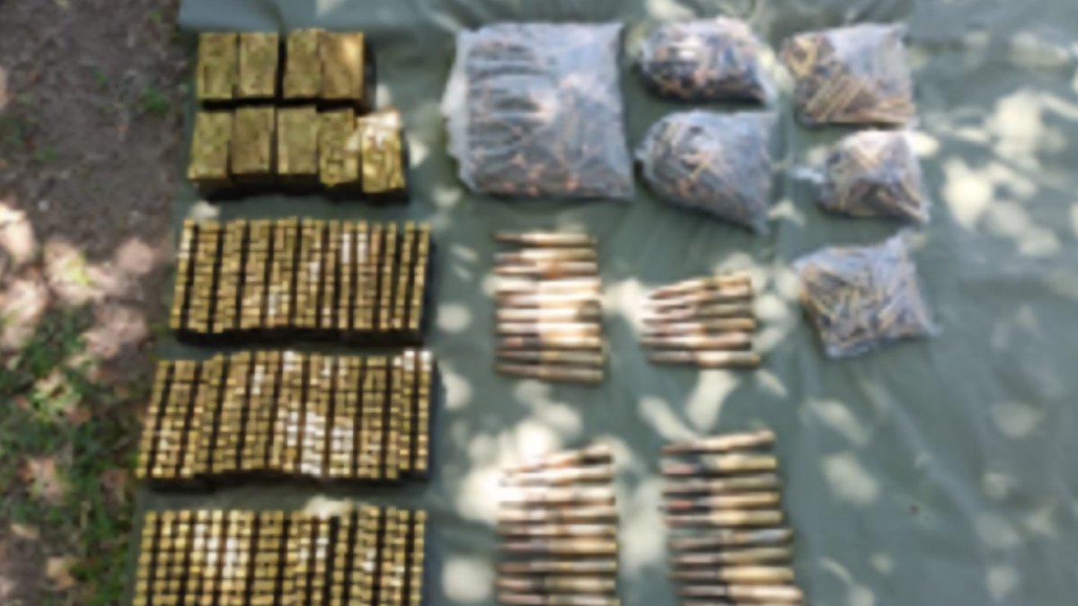 Ejército Mexicano halla y asegura más de 2 mil cartuchos en Cosalá