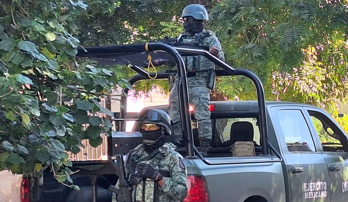 Enfrentamiento en Estación Obispo, en Culiacán