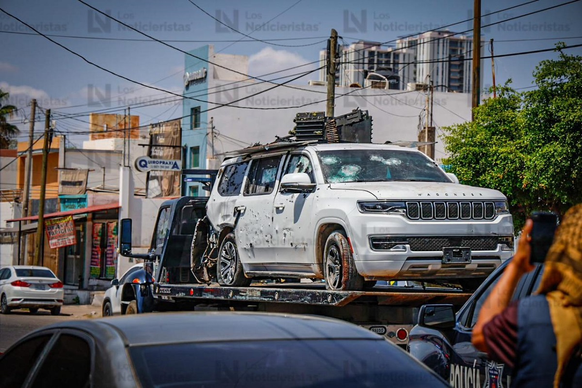 Enfrentamiento en Tierra Blanca en Culiacán