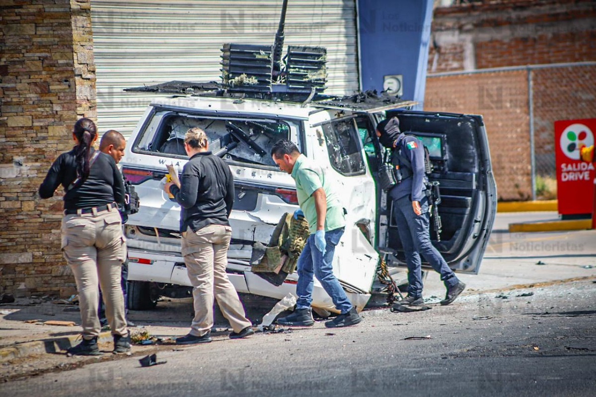 Enfrentamiento en Tierra Blanca en Culiacán