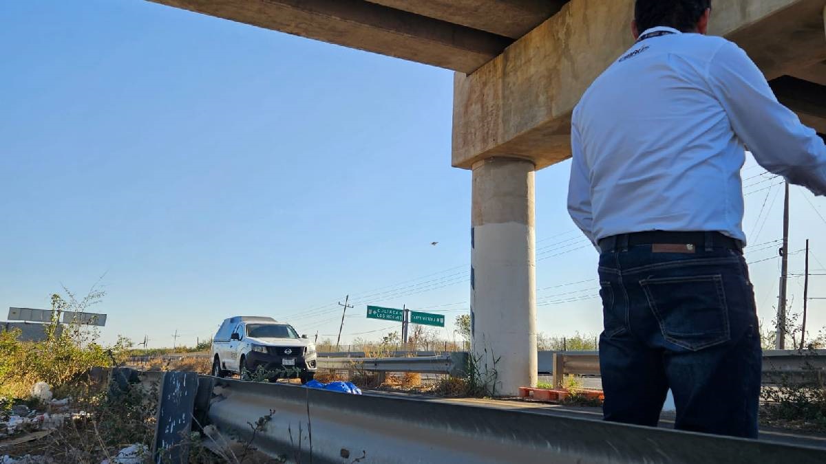 Era de Navolato el enlonado bajo el puente de la 12 en Costa Rica, Culiacán