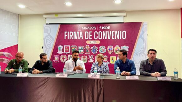 Ayuntamiento de Guasave firma convenio de colaboración con el Instituto Sinaloense del Deporte