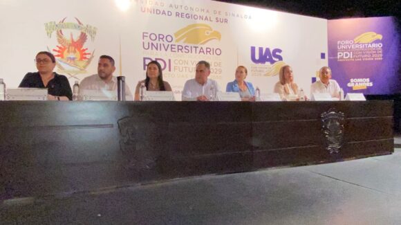 Foro del PDI 2029 de la UAS reúne a comunidad universitaria en la Unidad Regional Sur