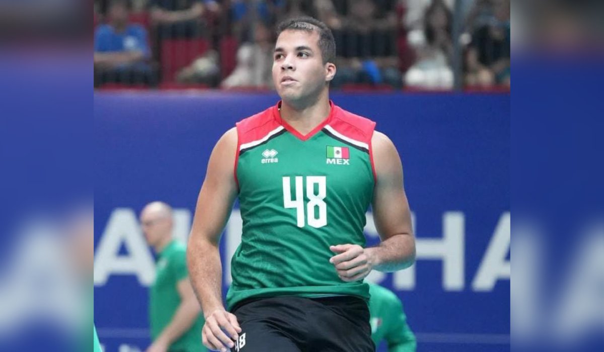 Frankie Hernández en la Selección Nacional de Voleibol