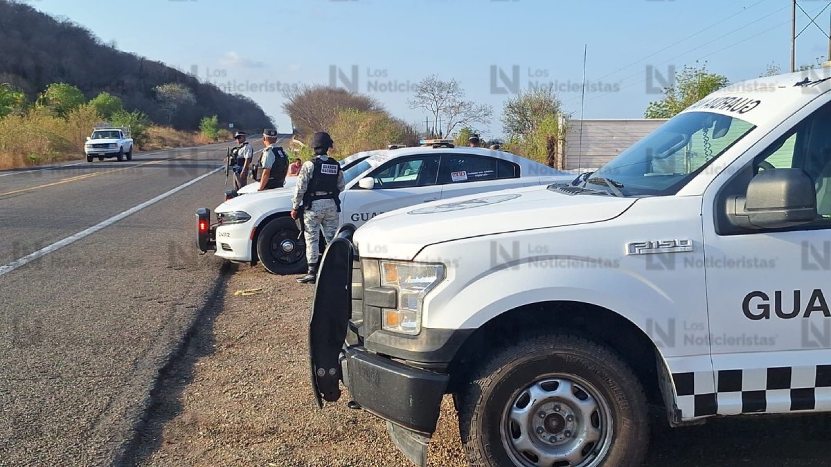 guardia nacional en la carretera mexico quince en la campana culiacan
