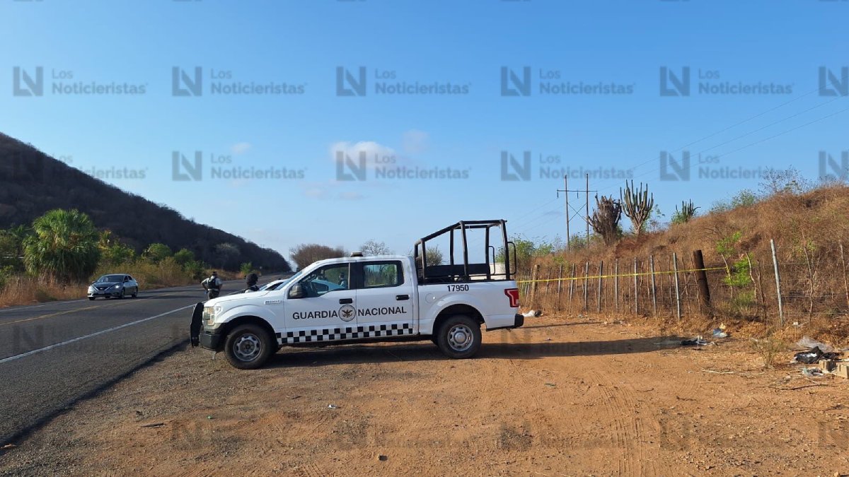guardia nacional en la carretera mexico quince en la campana culiacan cuerpo