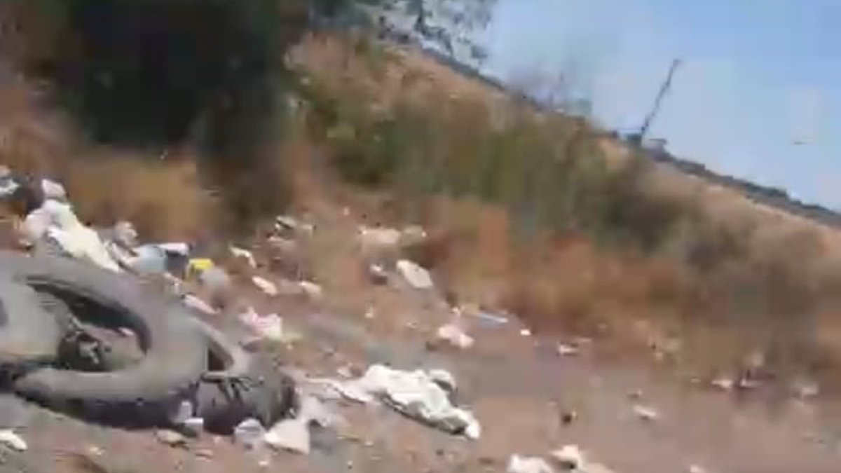 Habitantes de El Burrión denuncian tiradero de basura en la salida sur