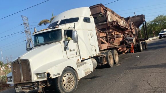 Angosturense resulta lesionado tras caer de tráiler en San Blas, El Fuerte