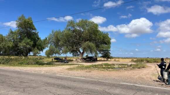 Encuentran a hombre sin vida al interior de un canal por la carretera Guasave-El Progreso