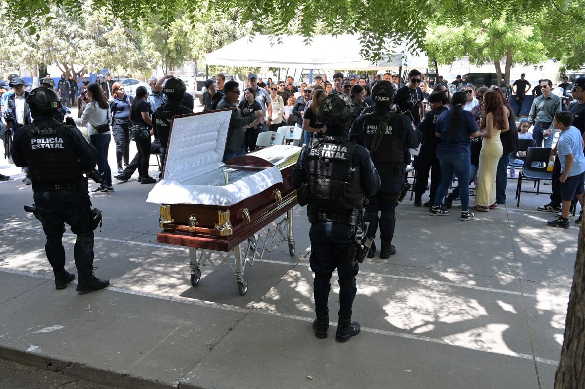Con homenaje, recuerdan a Rafael Valenzuela Villela, policía estatal asesinado en Navolato