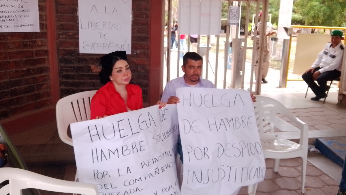 huelga de hambre por despido de trabajador de la uadeo en guasave sin