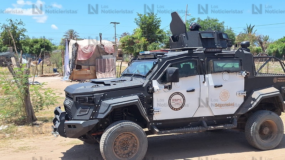 Fuerzas locales y federales implementan operativo por tierra y aire en Navolato