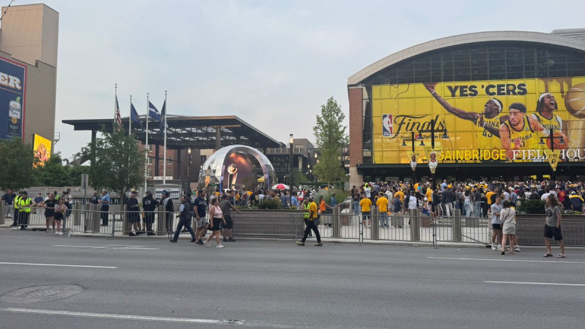 Gainbridge Fieldhouse, Pacers en la final de la NBA