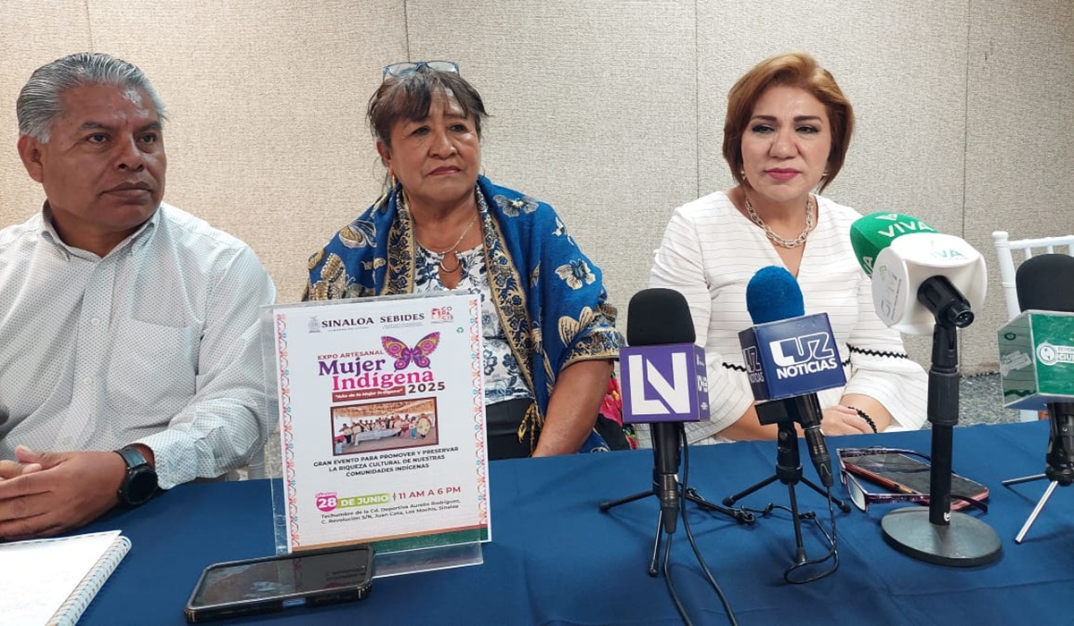 Invitan a Expo Artesanal de Mujeres Indígenas en Los Mochis