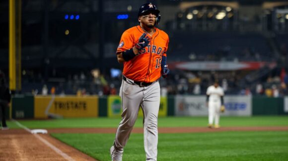 Isaac Paredes conecta par de cuadrangulares con los Astros de Houston