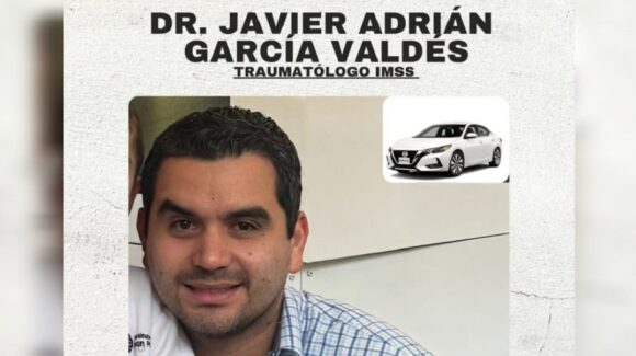 Buscan a Javier Adrián, traumatólogo del IMSS desaparecido en Culiacán