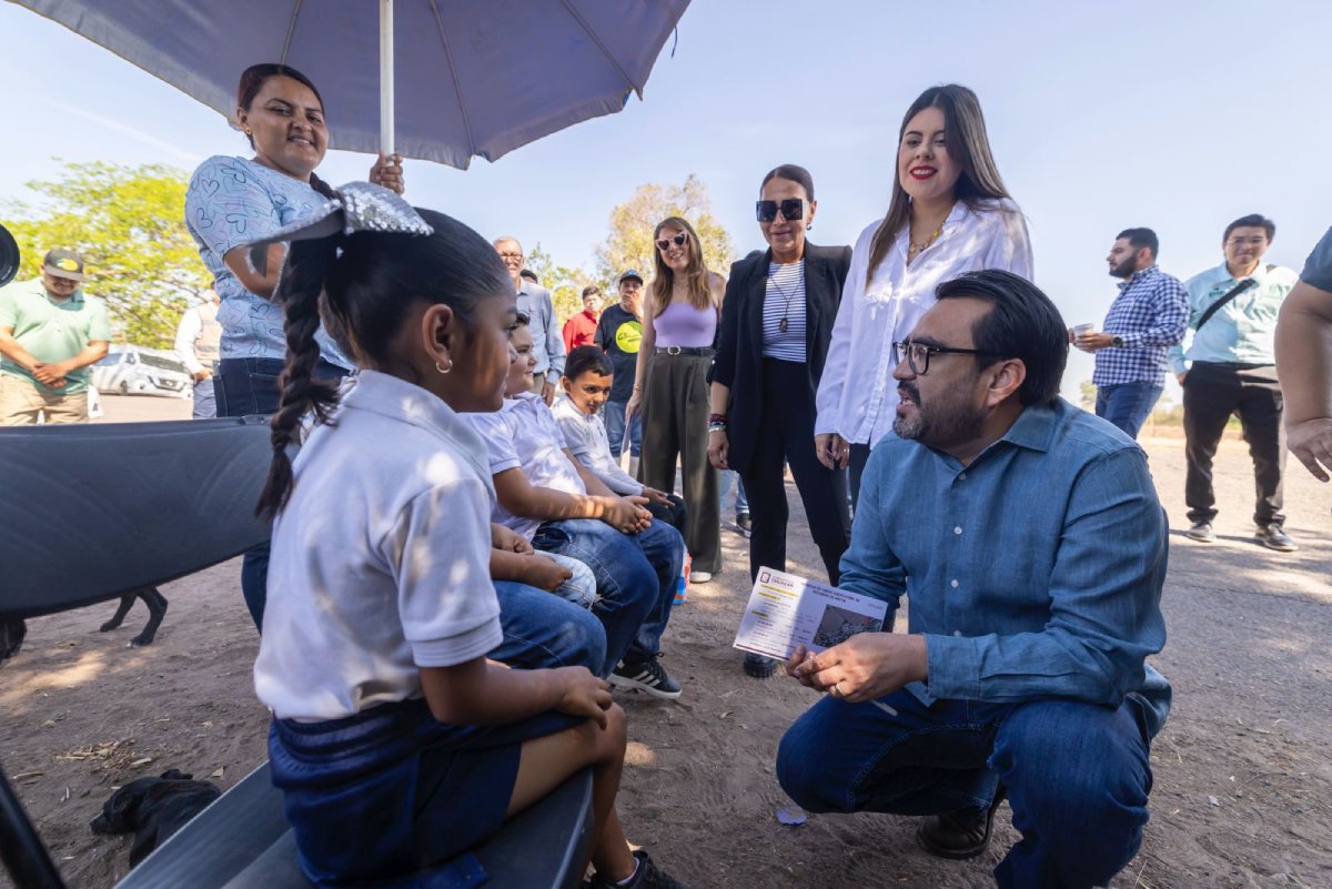 Juan de Dios Gámez Mendívil visitó la sindicatura de Higueras de Abuya
