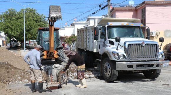 Jumapam avanza en rehabilitación del alcantarillado en los cuatro distritos urbanos de Mazatlán