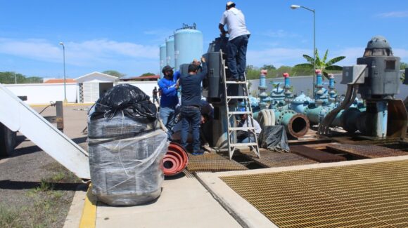 Jumapam lleva mantenimiento a El Tecomate de Siqueros para garantizar abasto de agua en Mazatlán