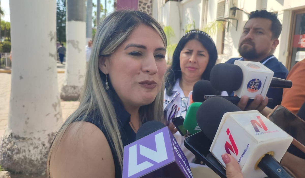 Kiabeth Medellín, directora de Educación del Ayuntamiento de Ahome