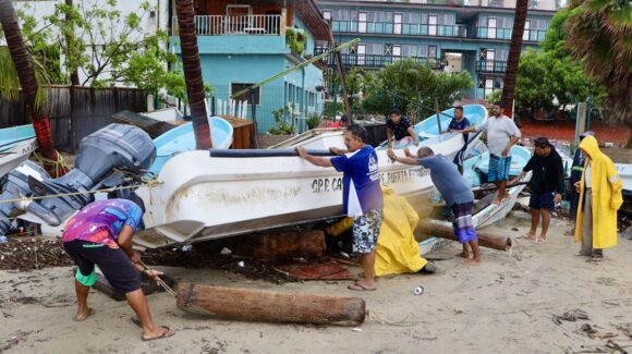 Clima | Huracán ‘Erick’ se va a internar en tierra como categoría 1 y podría dejar algunas afectaciones