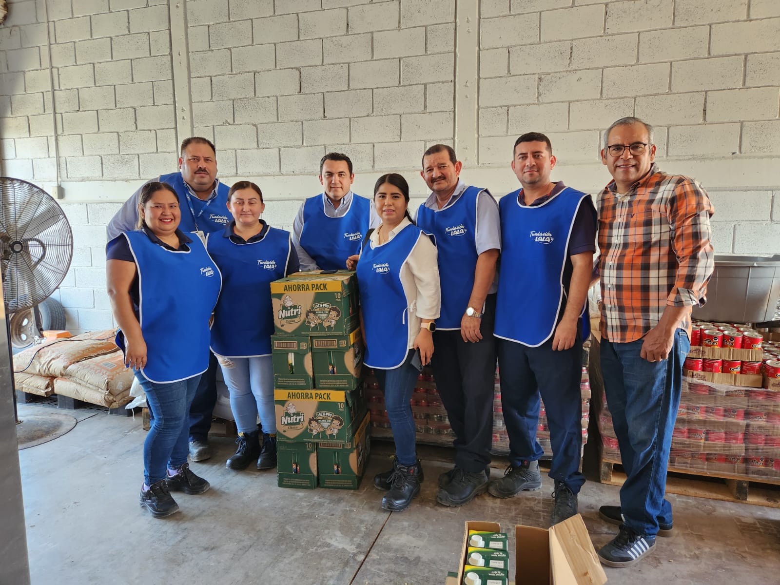LALA se une al Banco de Alimentos de Guasave con donación de leche