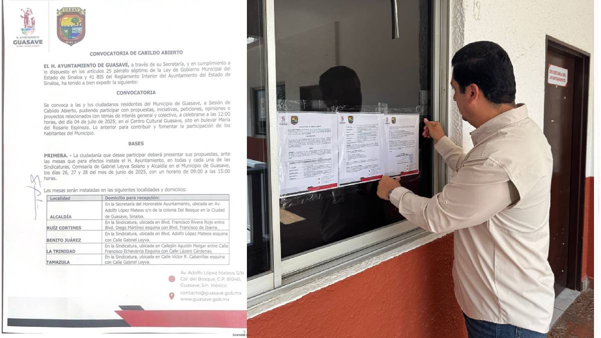 llaman a cabildo abierto