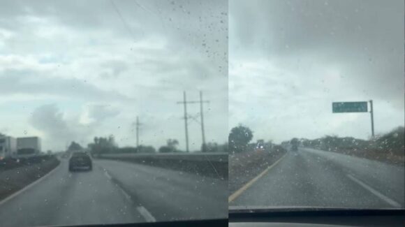 ¿Nubladito o lloviznando? Reportan ligeras lluvias en zonas de Guasave