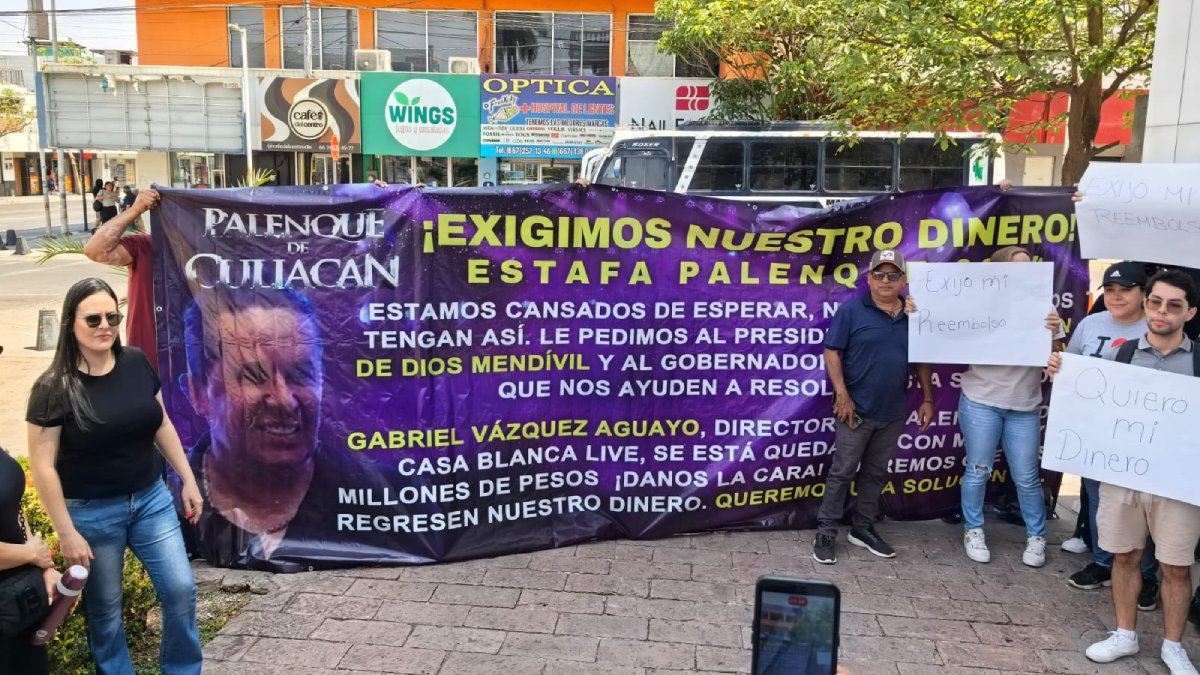 manifestacion por boletaje de palenque en culiacan