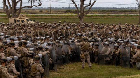 Despliegue militar en EE.UU.: marines llegan a Los Ángeles tras orden de Trump
