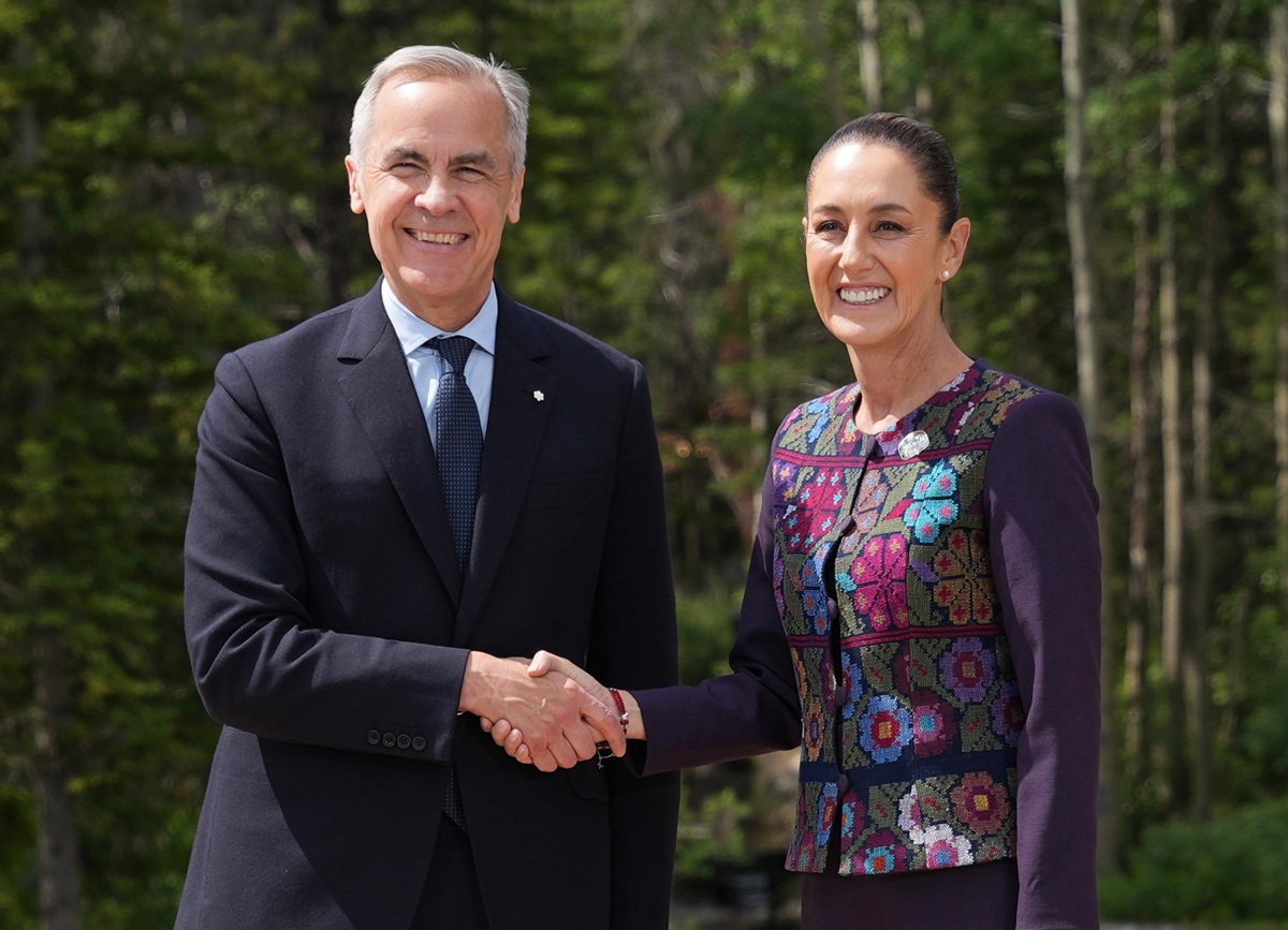 Mark Carney y Claudia Sheinbaum