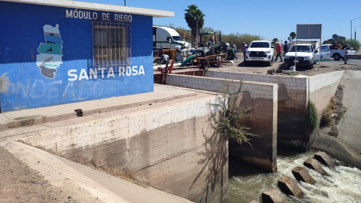 Módulo de Riego Santa Rosa, en Ahome